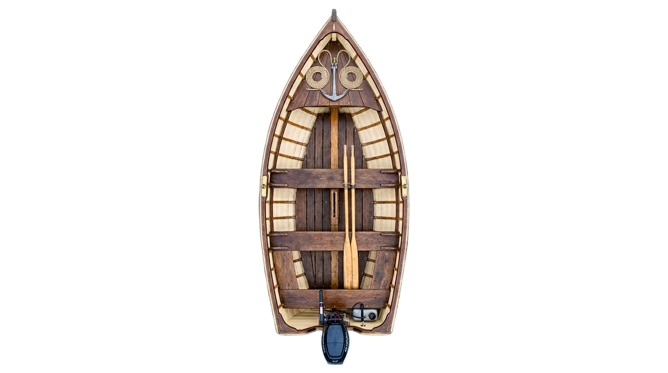 boat from above png PNG transparent background