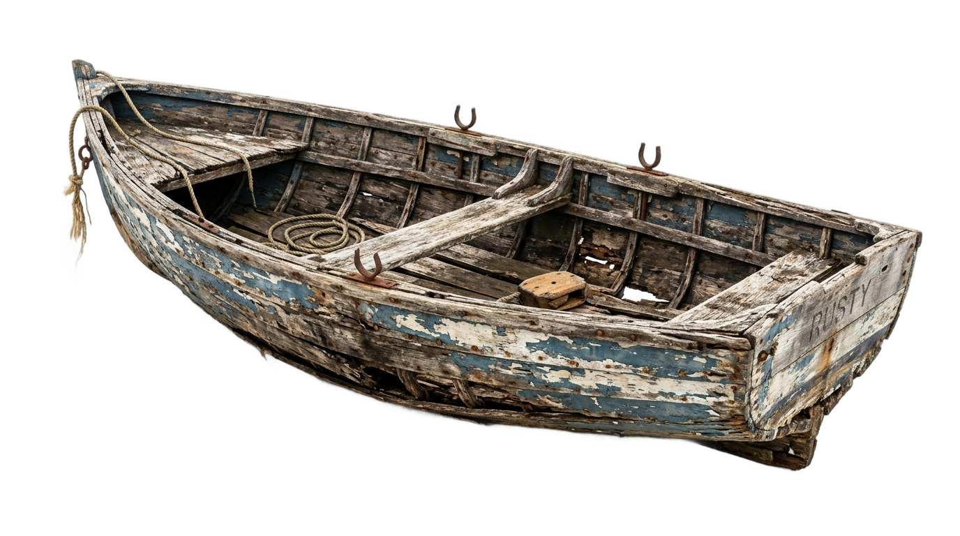 broken boat png PNG transparent background