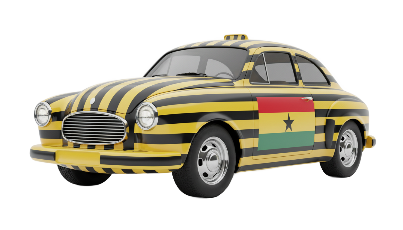 ghana taxi png PNG transparent background