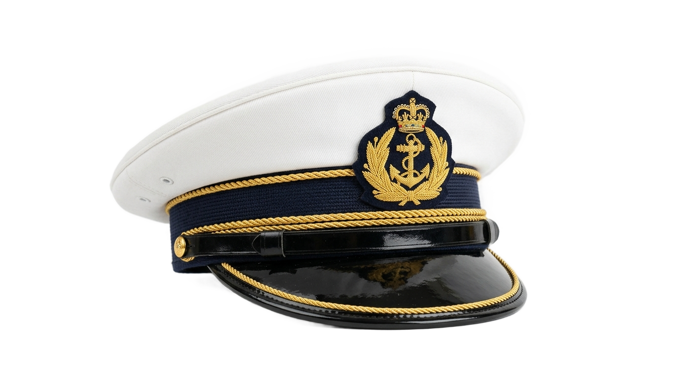 boat captain hat png PNG transparent background