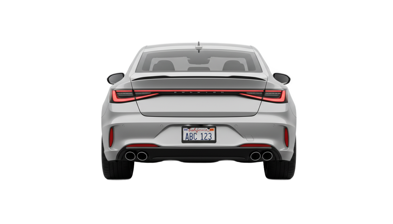 back of car png PNG transparent background