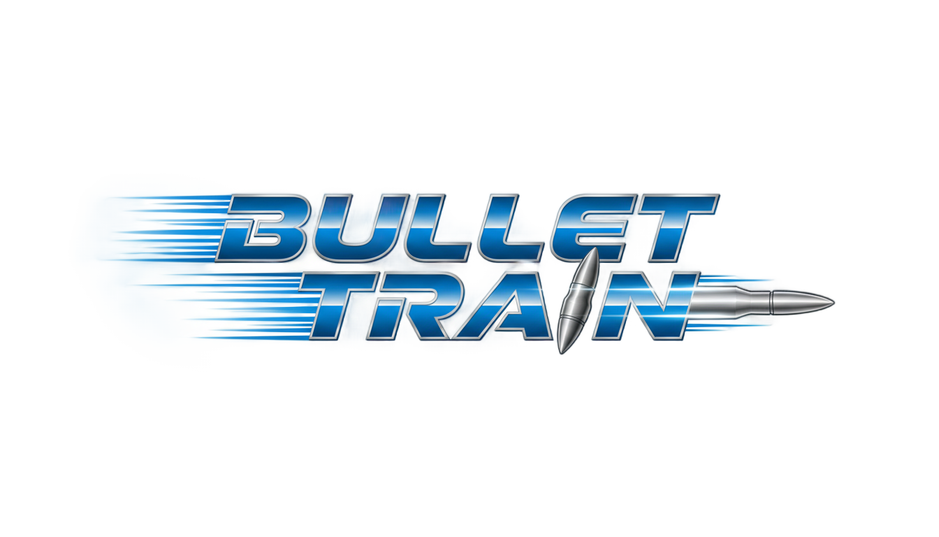 bullet train movie logo png PNG transparent background