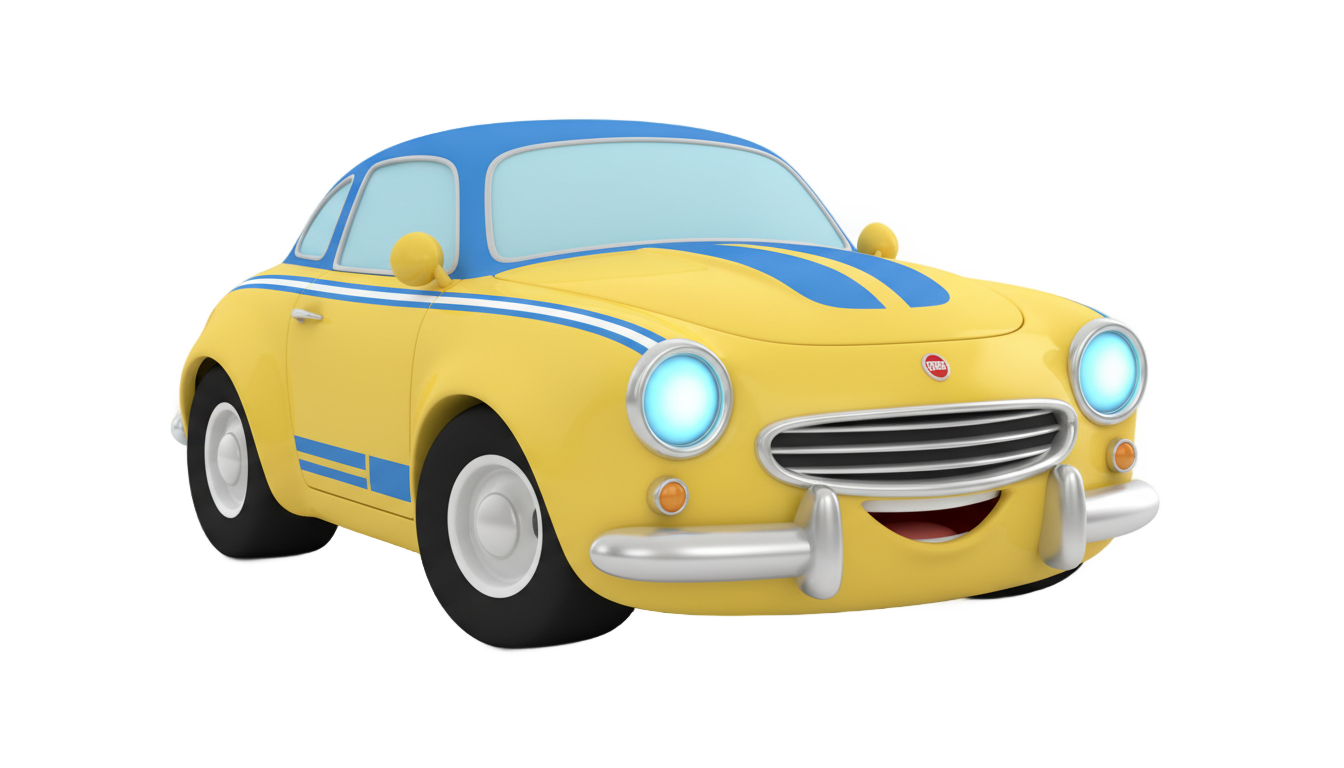 cartoon car png PNG transparent background