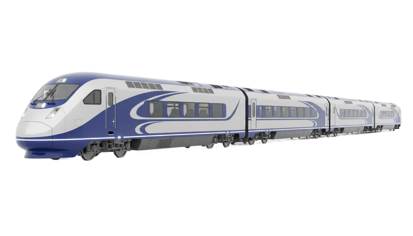 passenger train png PNG transparent background