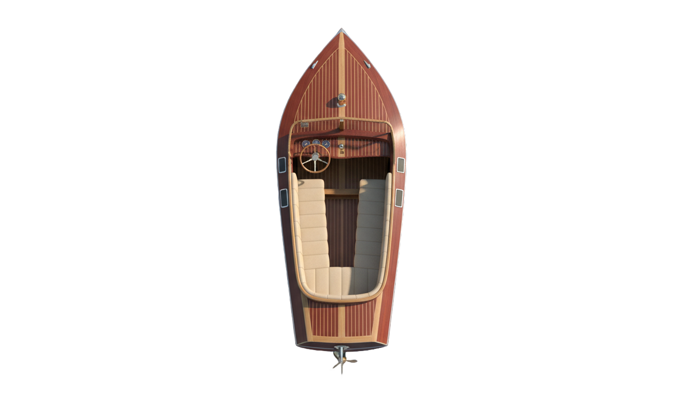 boat top view png PNG transparent background