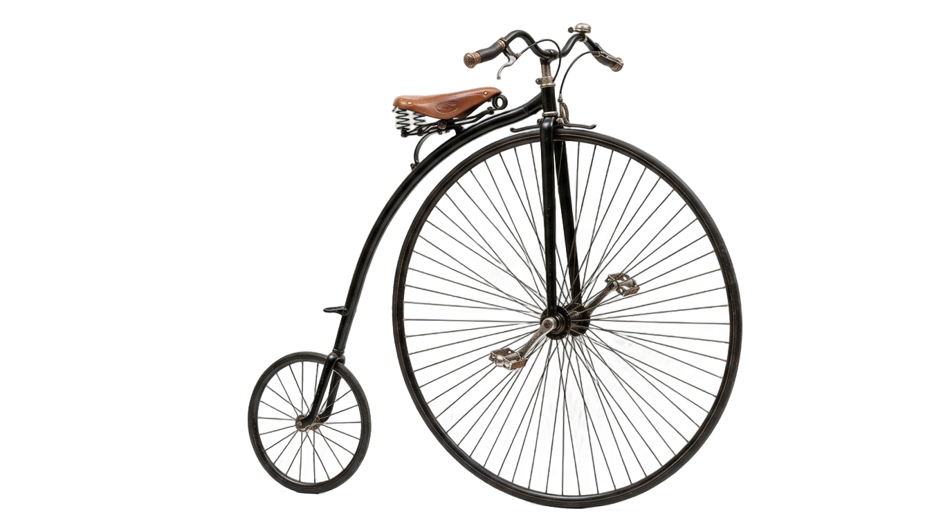 vintage bicycle png PNG transparent background