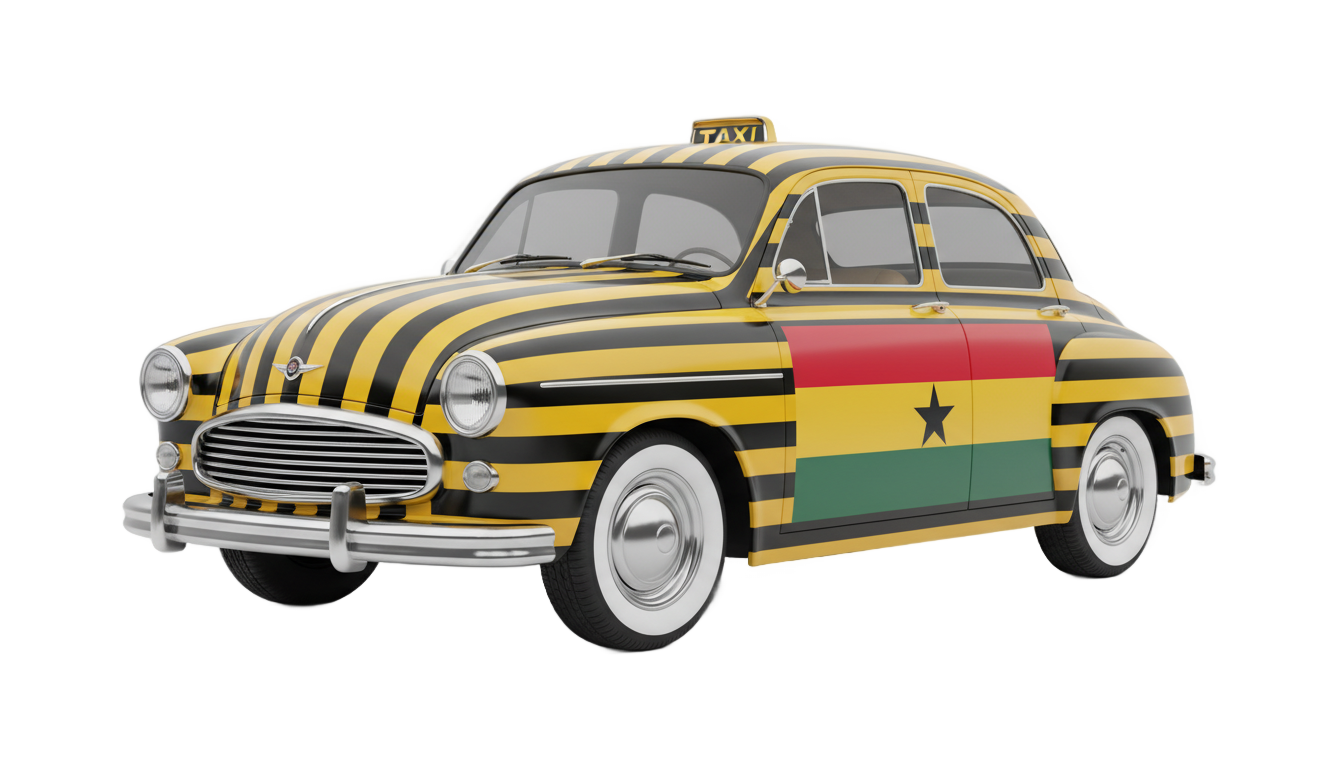 ghana taxi png PNG transparent background