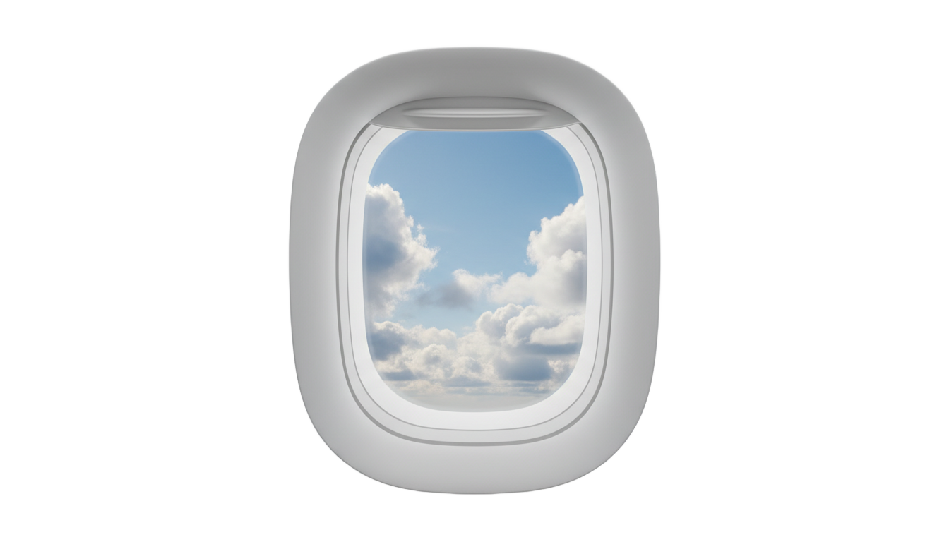 airplane window png PNG transparent background
