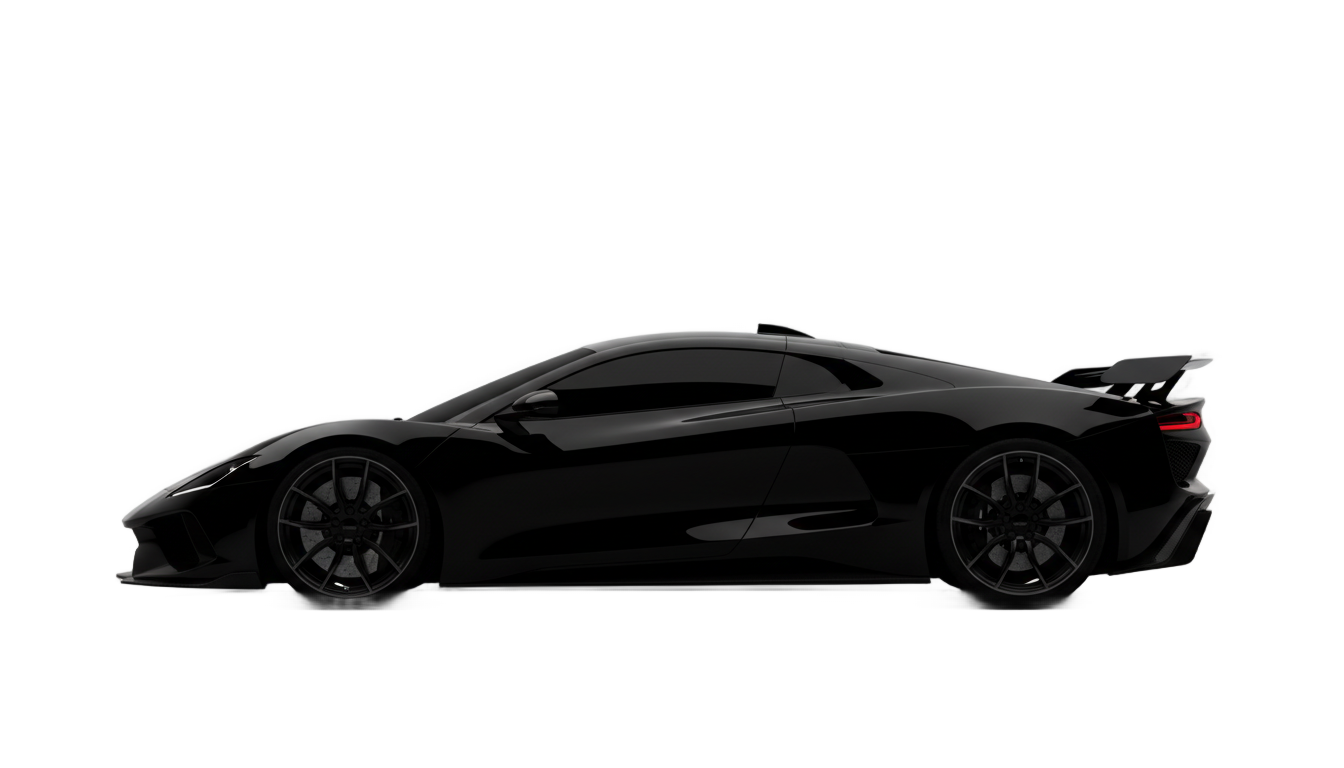 sports car silhouette png PNG transparent background