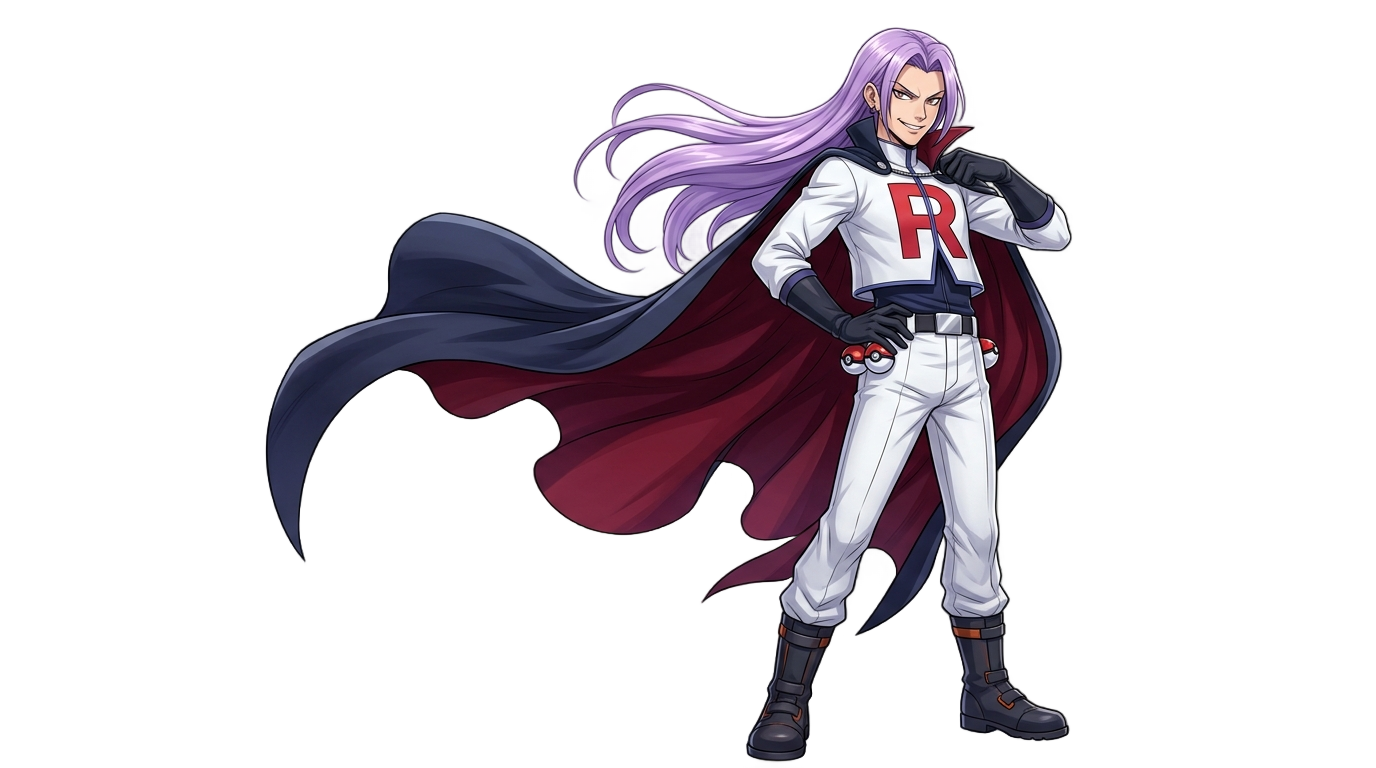 james team rocket png PNG transparent background