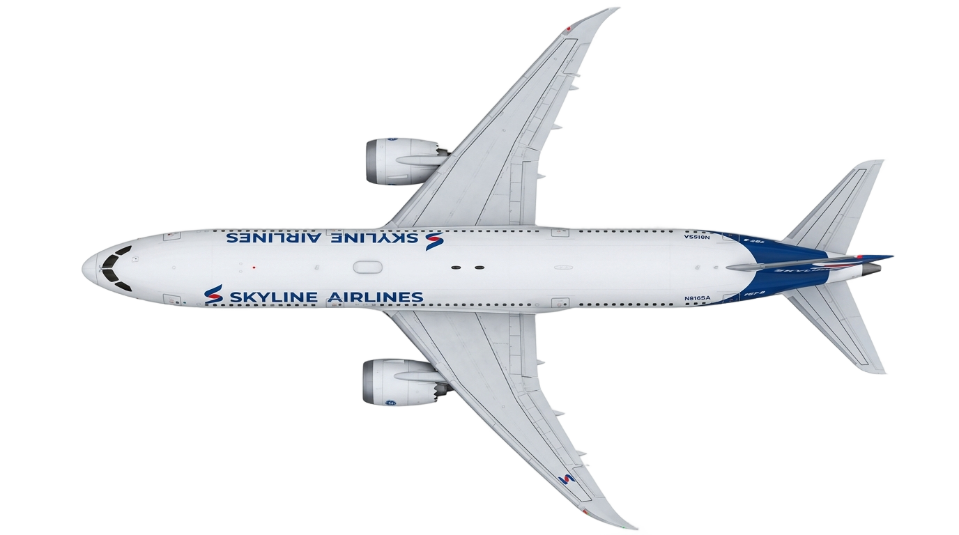 airplane from above png PNG transparent background