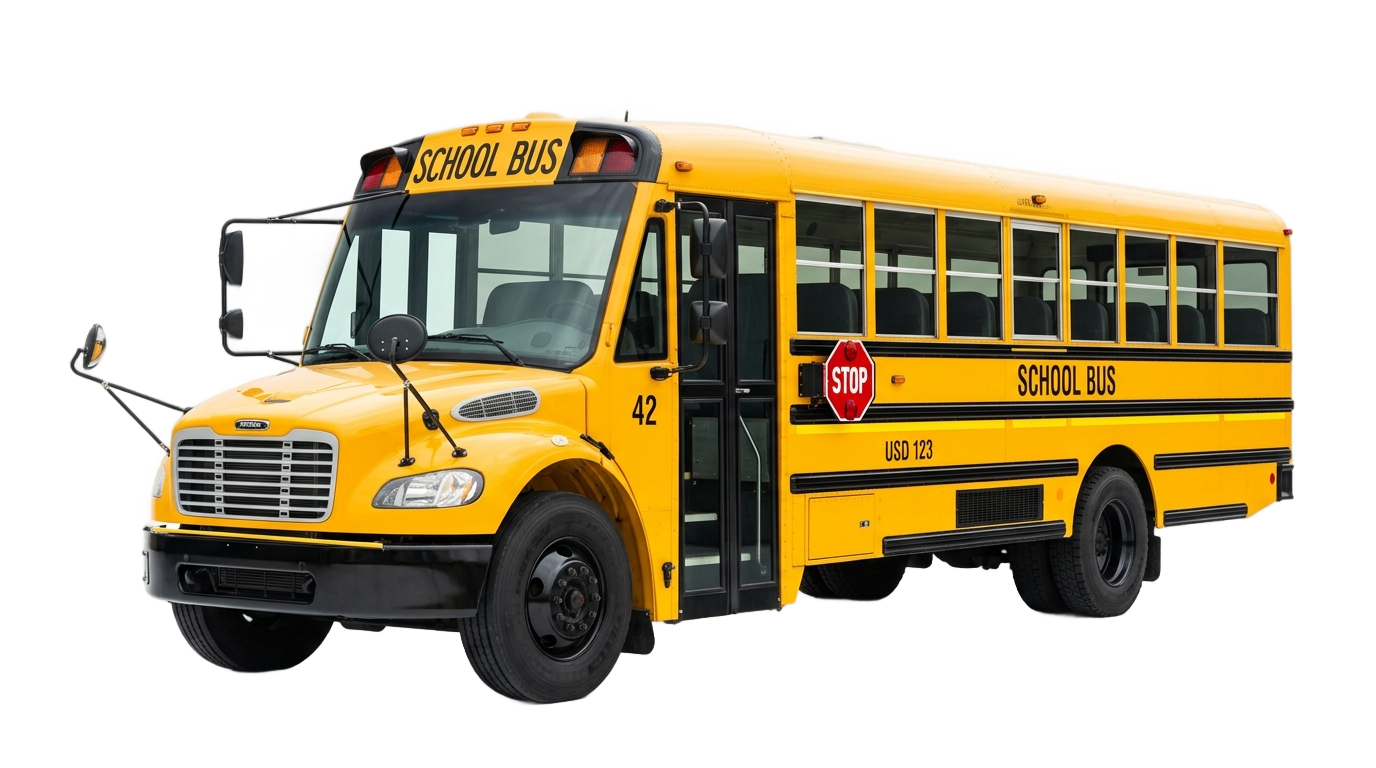 bus illustration png PNG transparent background