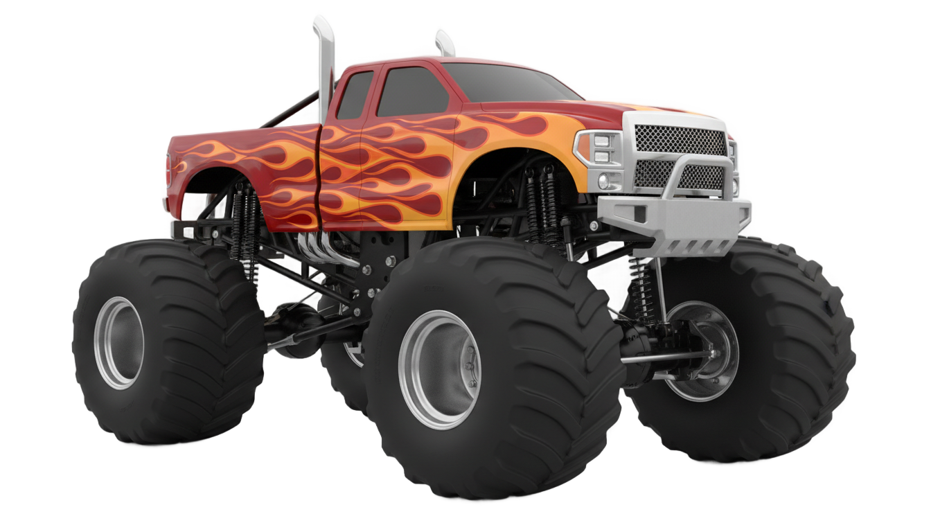 real monster truck png PNG transparent background