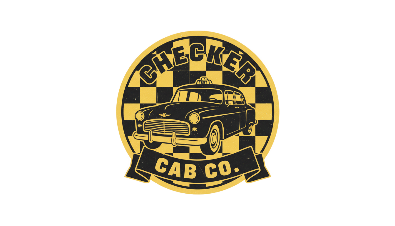 taxi driver logo png PNG transparent background
