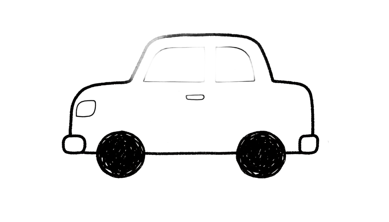 car draw png PNG transparent background