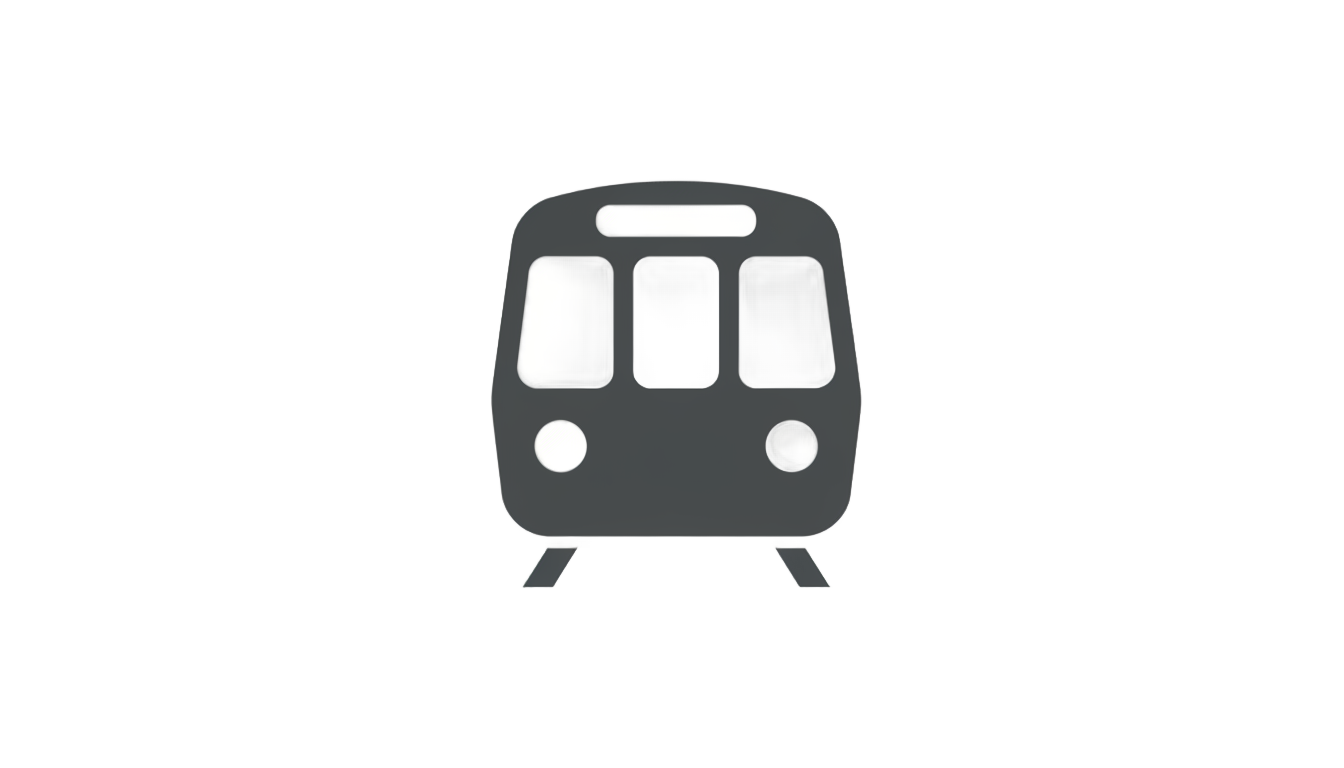 metro train logo png PNG transparent background