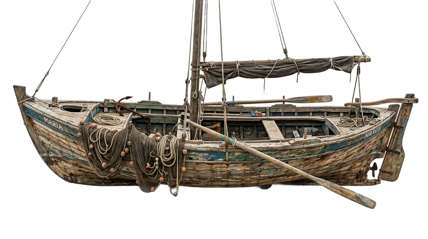 fisherman boat png PNG transparent background