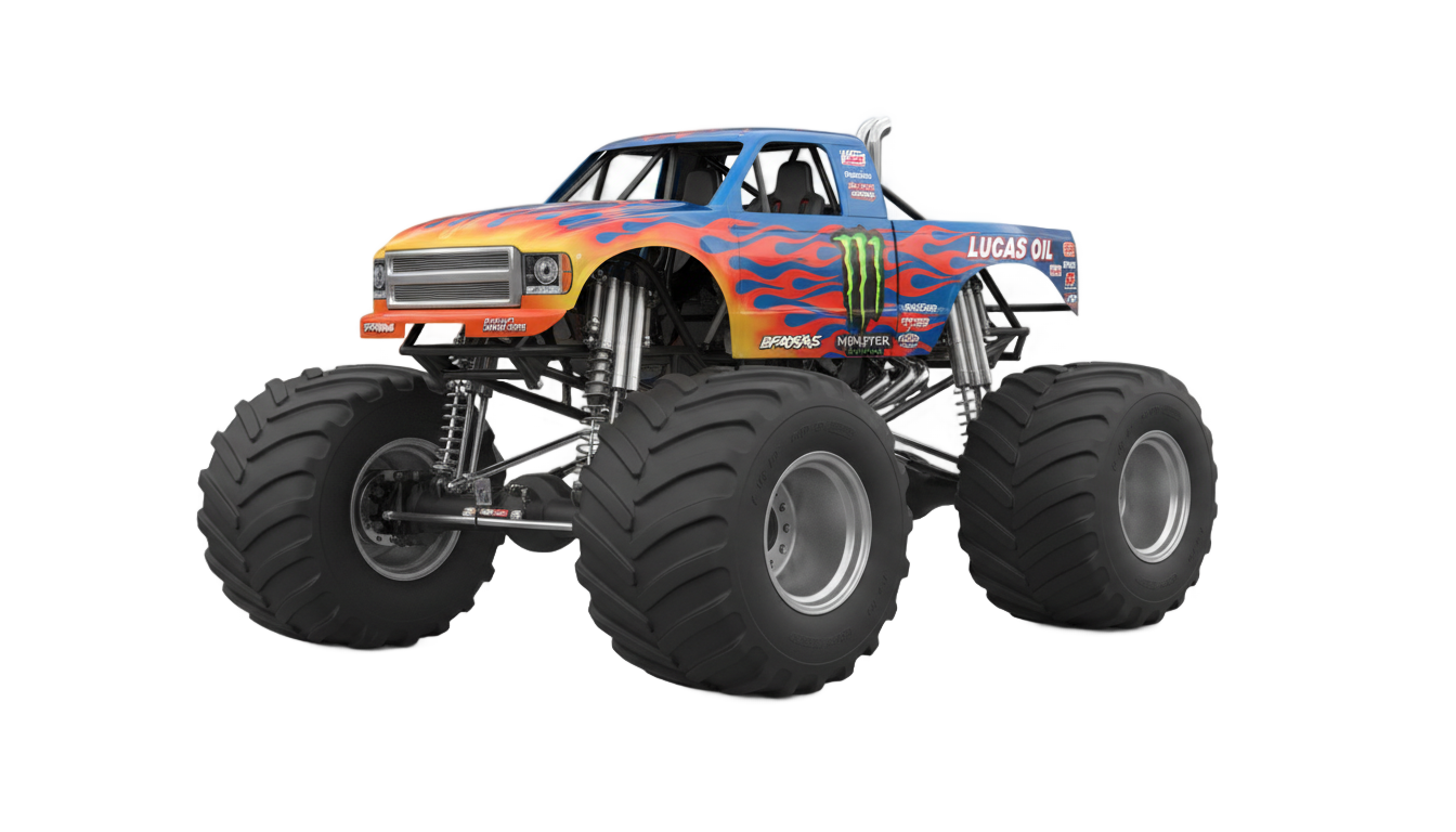 monster jam truck png PNG transparent background