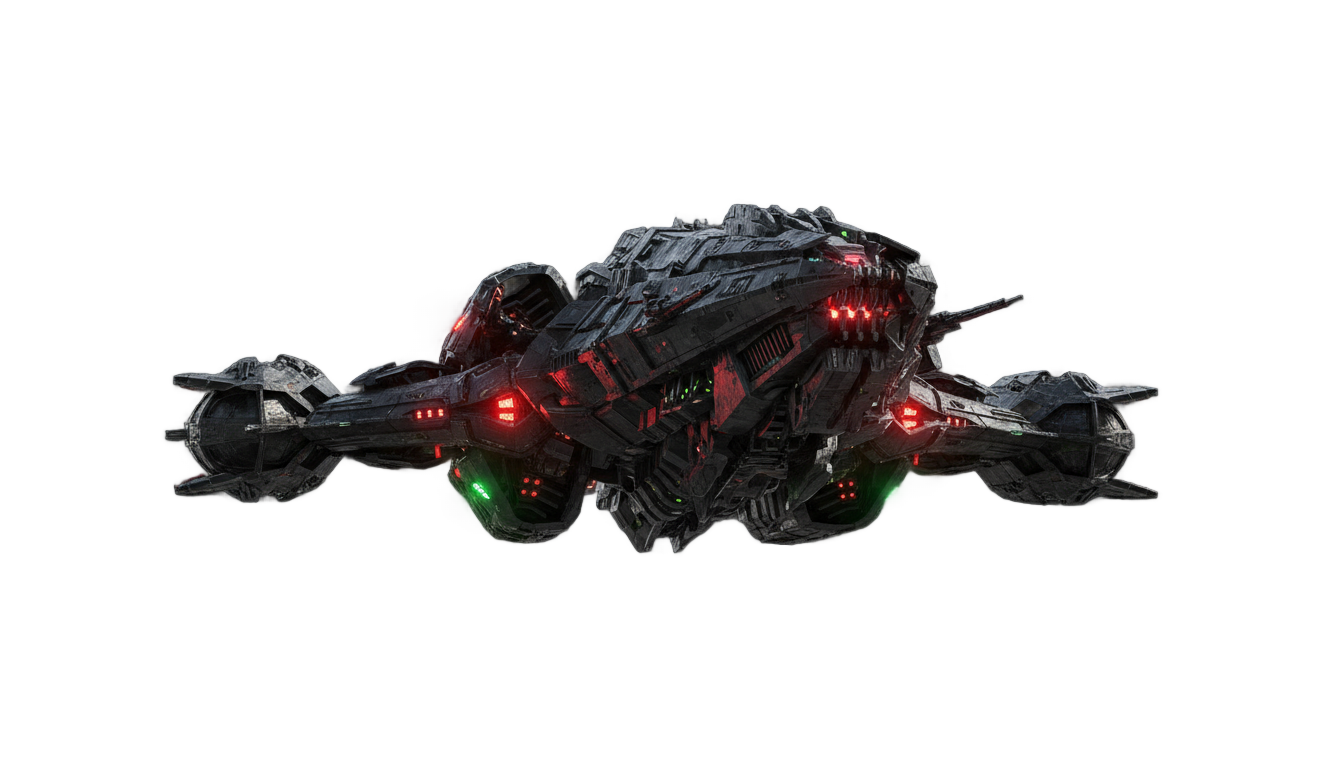 enemy spaceship png PNG transparent background