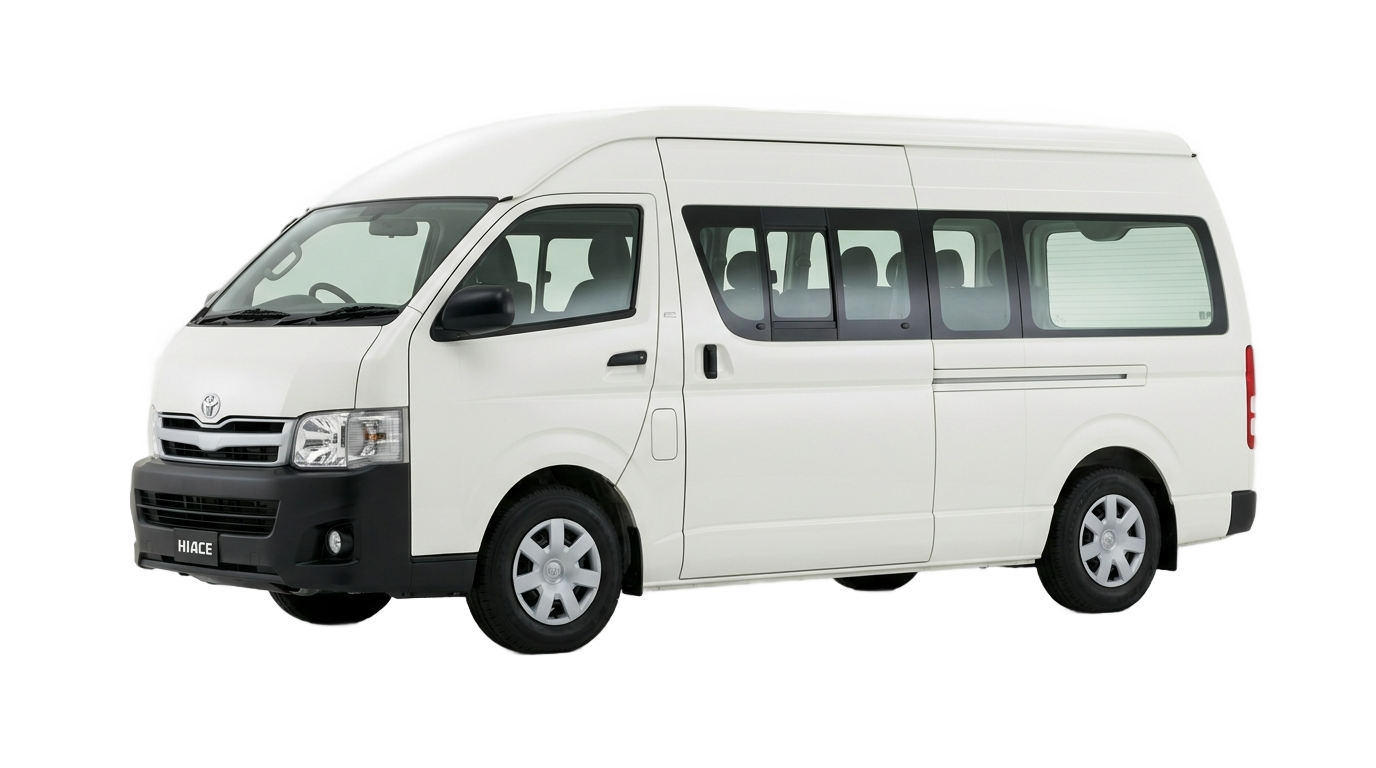 hiace bus png PNG transparent background