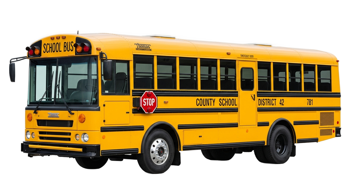 yellow bus clipart png PNG transparent background