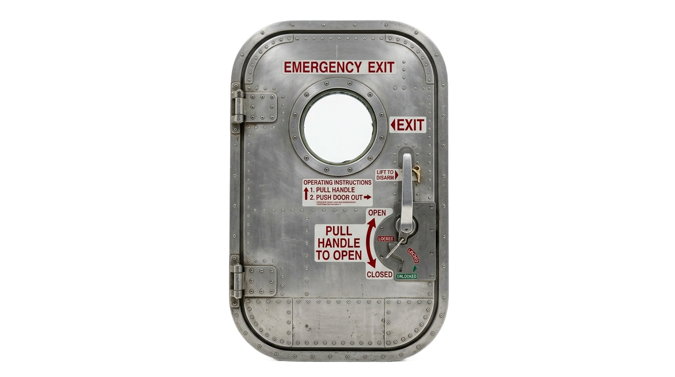 airplane door png PNG transparent background