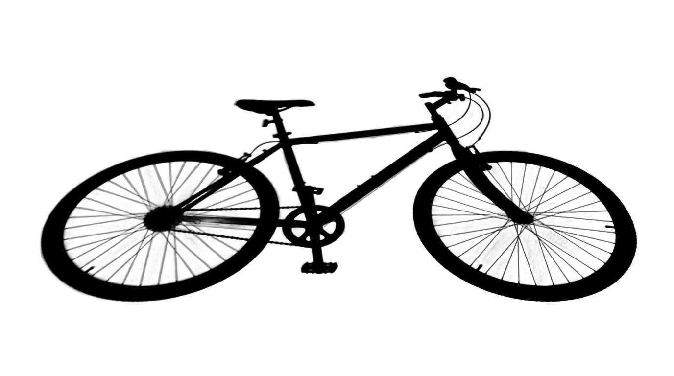 bicycle shadow png PNG transparent background
