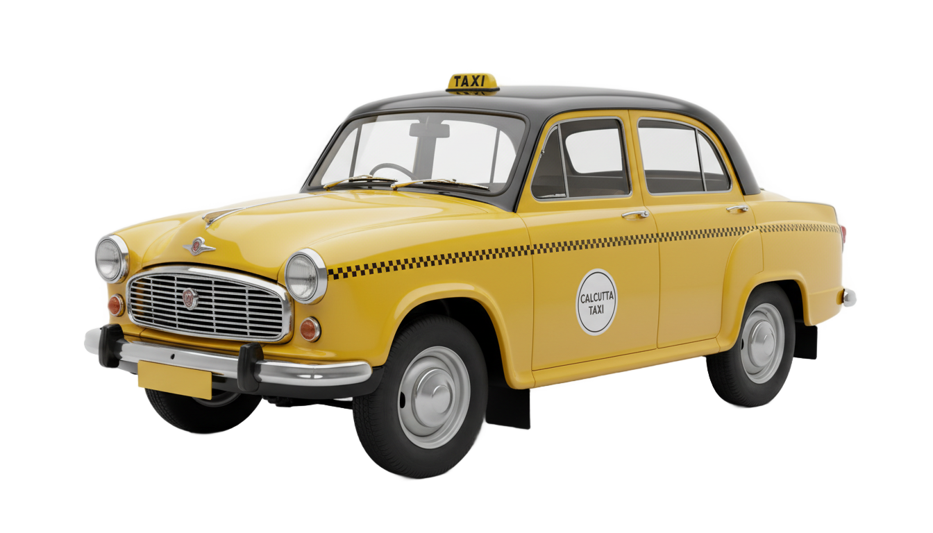 kolkata taxi png PNG transparent background