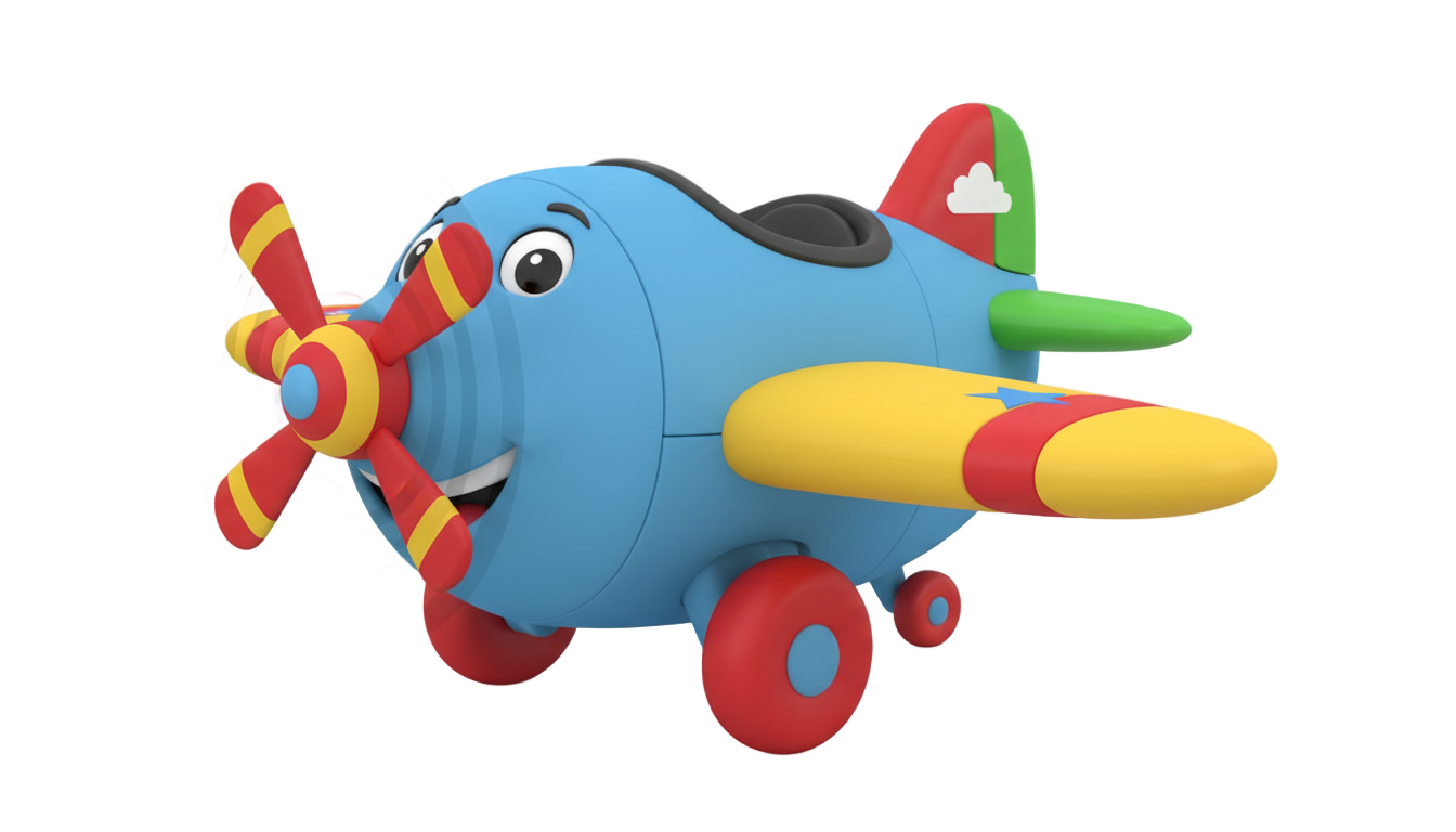 cartoon airplane png PNG transparent background