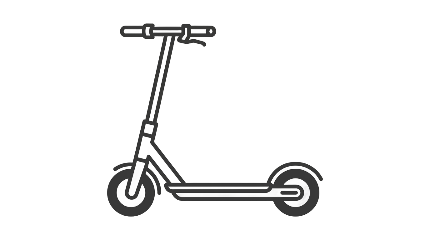 e-scooter icon png PNG transparent background
