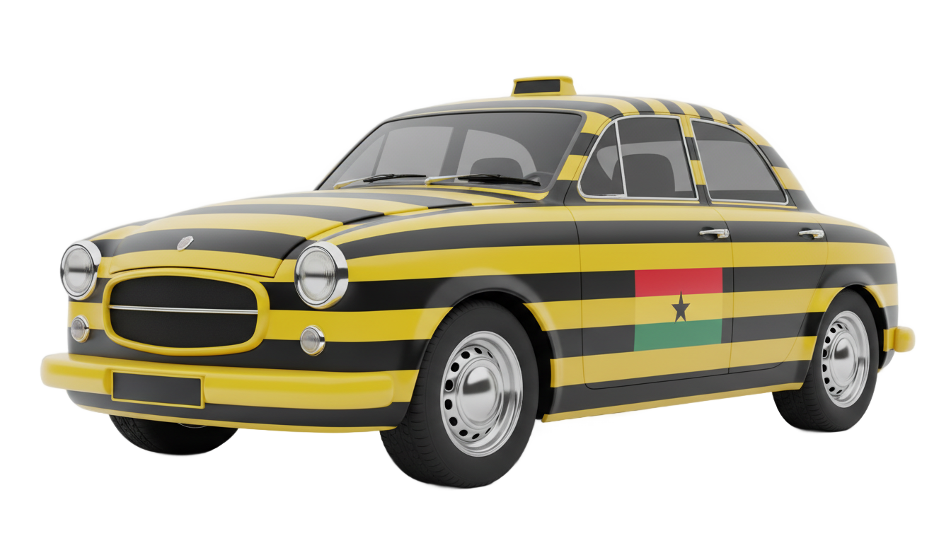 ghana taxi png PNG transparent background