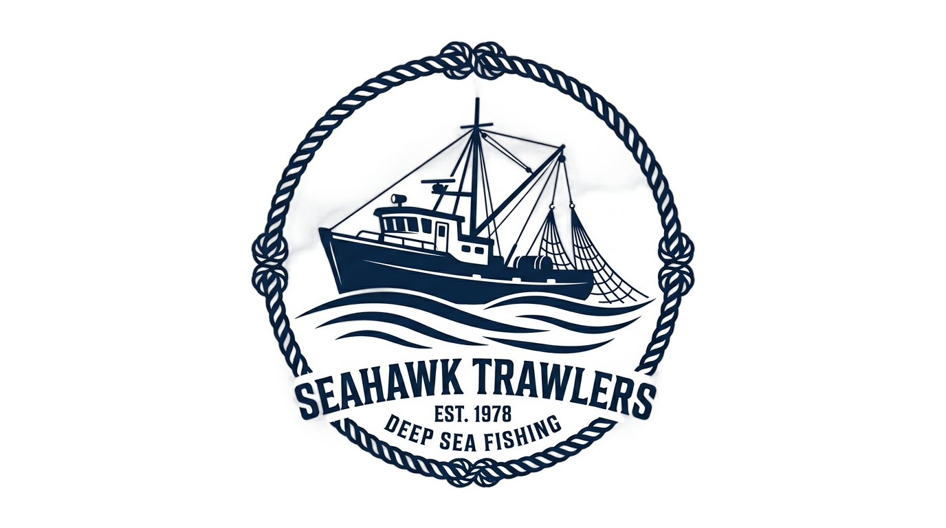 fishing boat logo png PNG transparent background