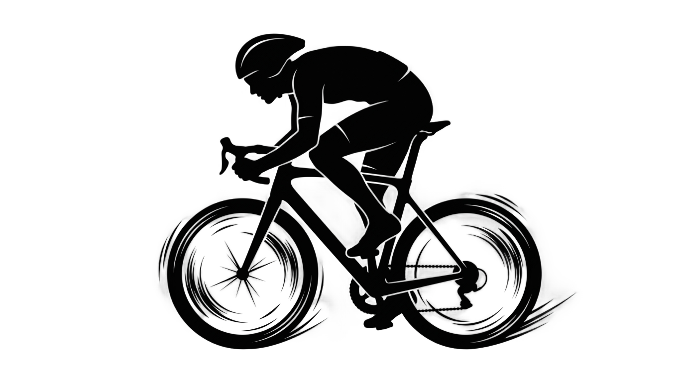 bicycle rider logo png PNG transparent background