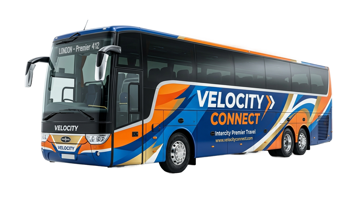 livery bus png PNG transparent background