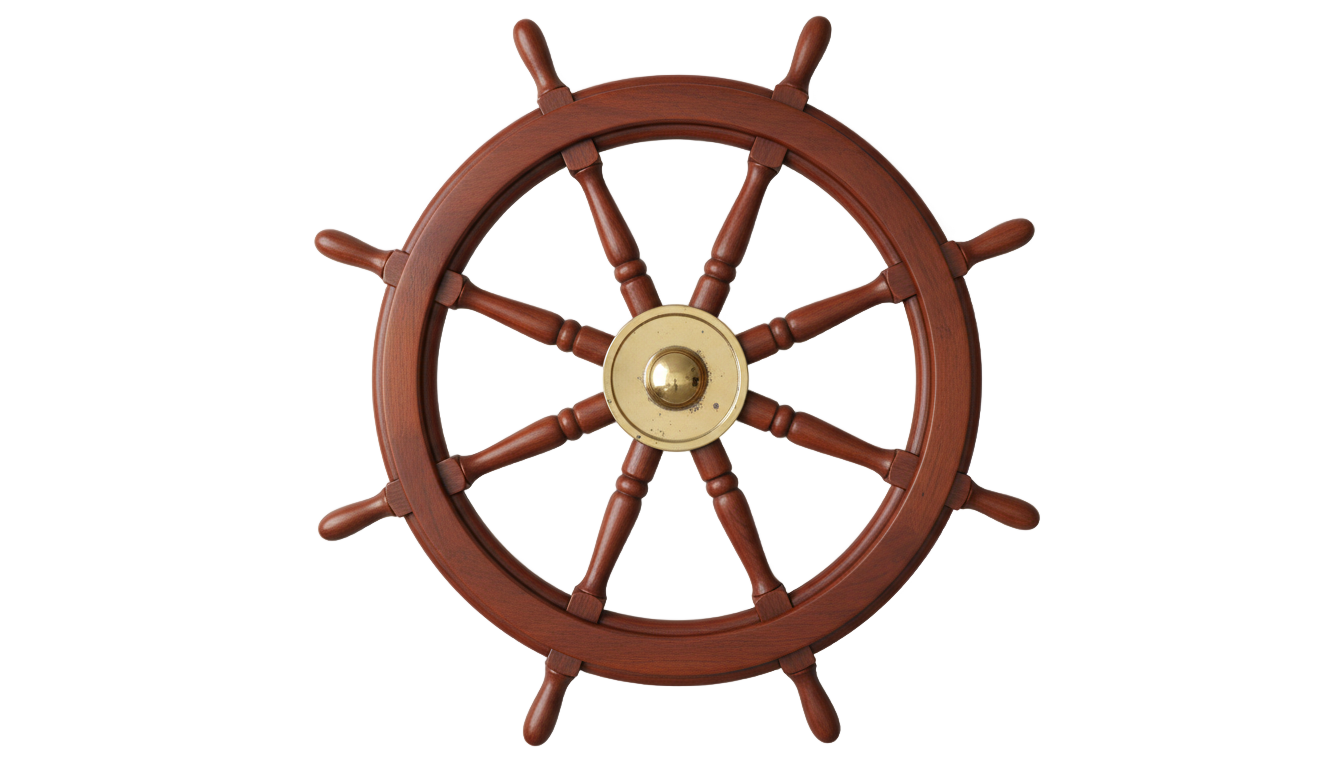 boat steering wheel png PNG transparent background