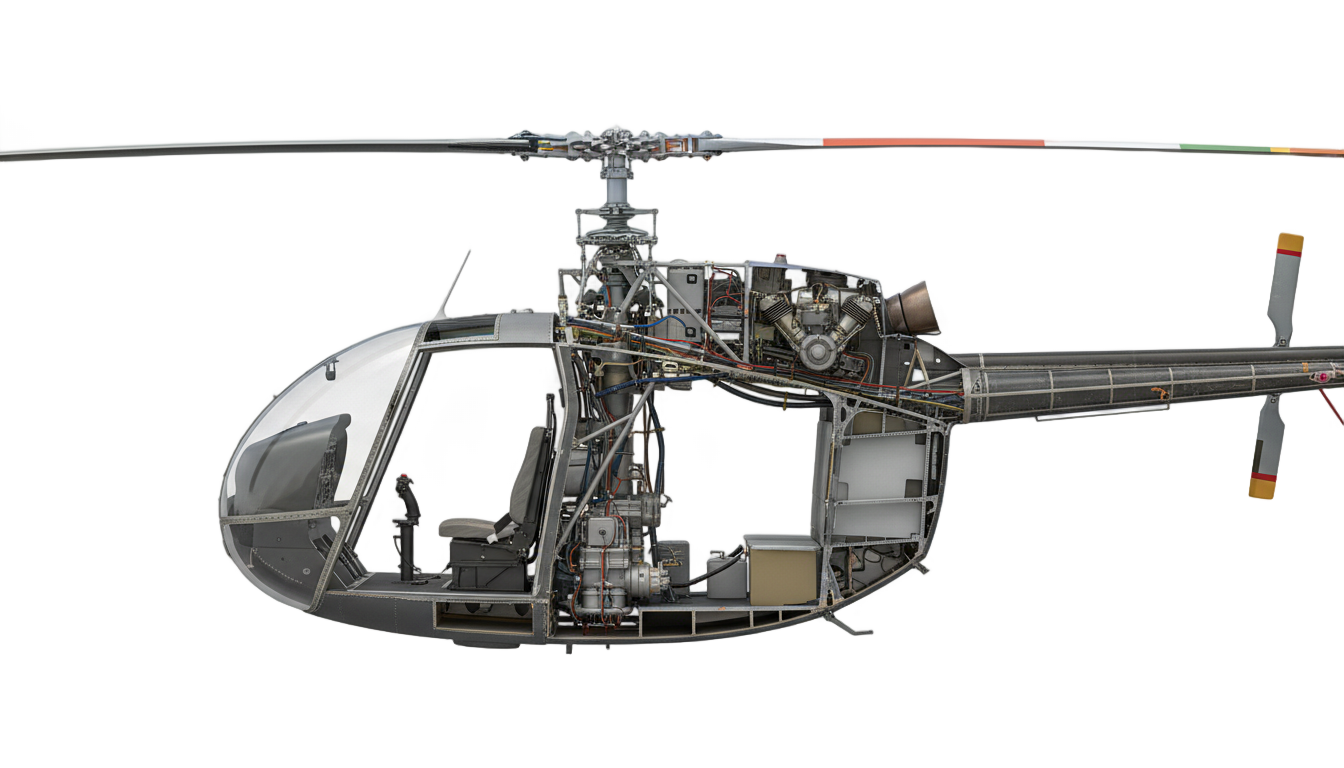 half helicopter png PNG transparent background