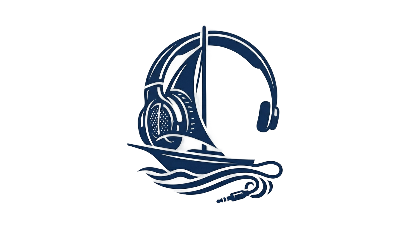 boat headphones logo png PNG transparent background