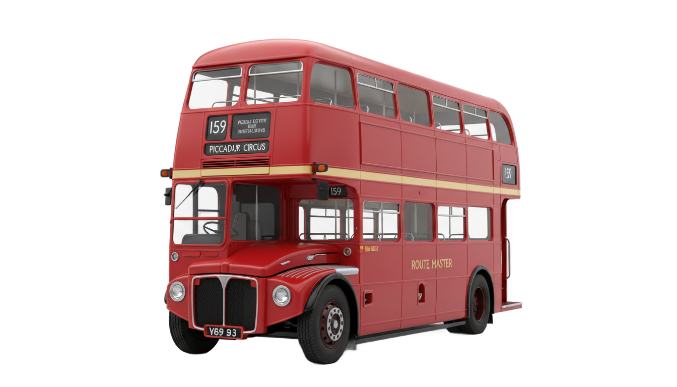 london bus png PNG transparent background
