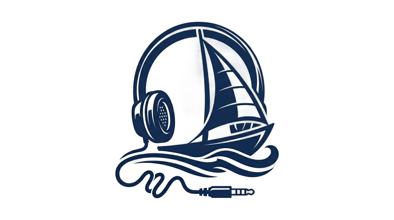 boat headphones logo png PNG transparent background