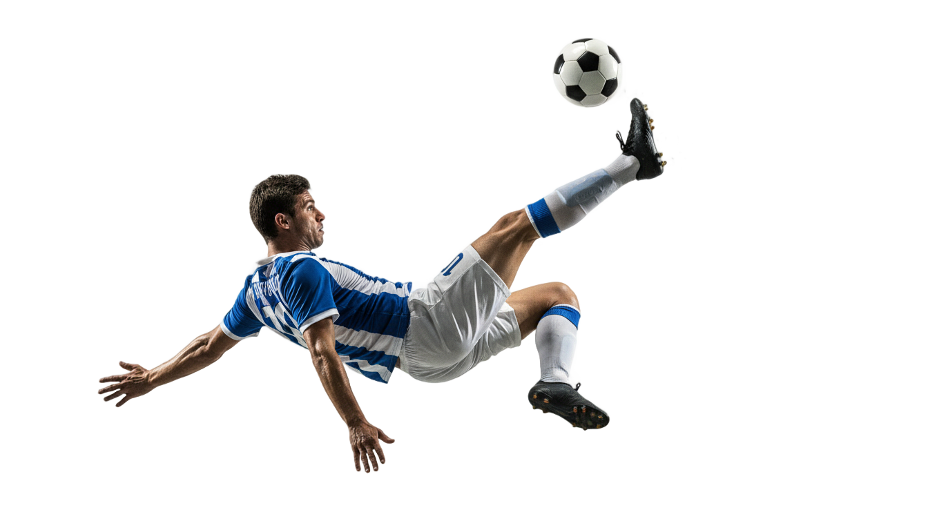 ronaldo bicycle kick png PNG transparent background