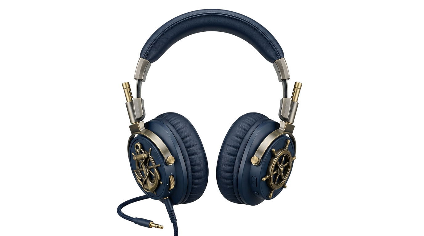 boat headphones png PNG transparent background
