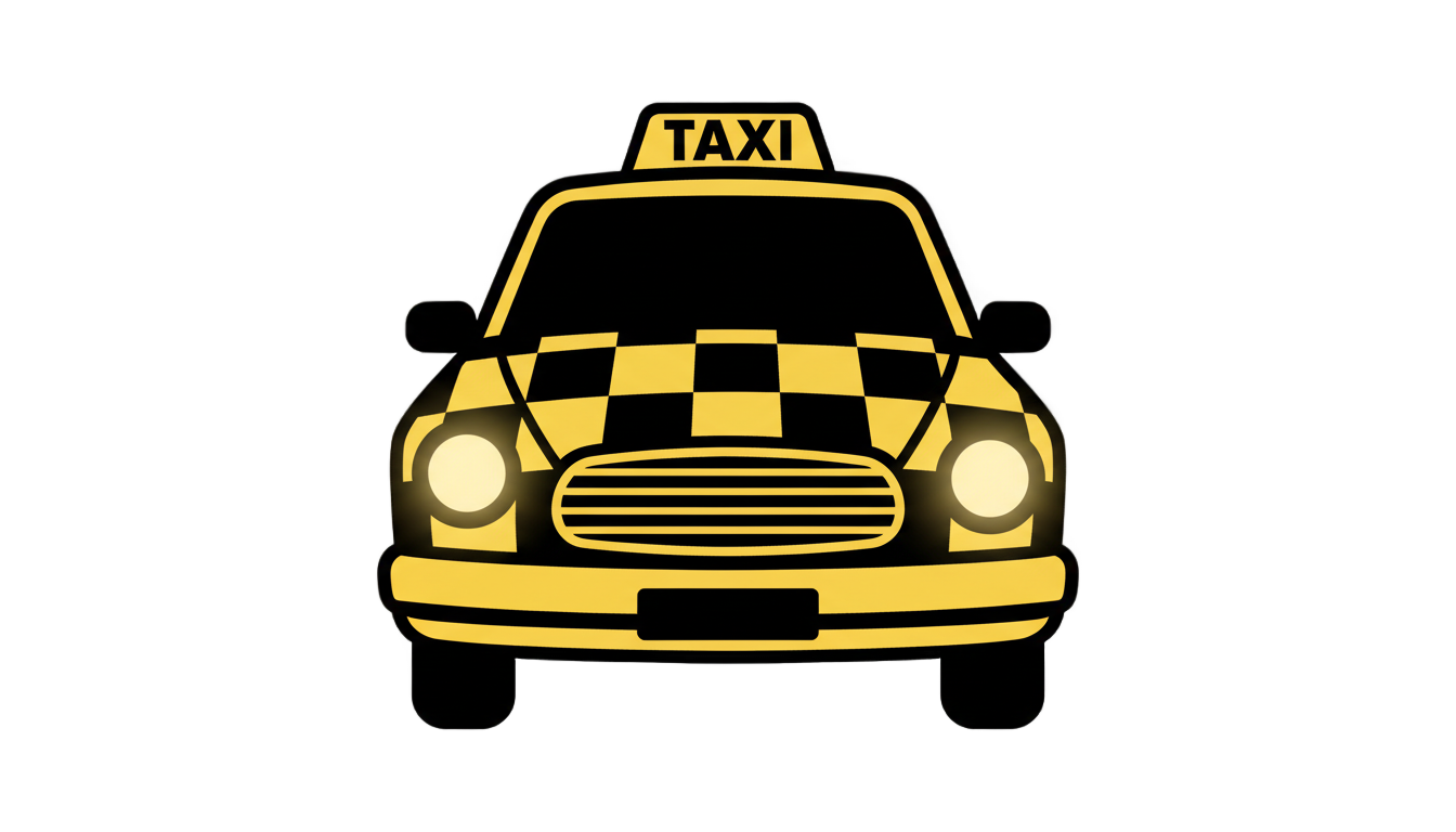 taxi symbol png PNG transparent background