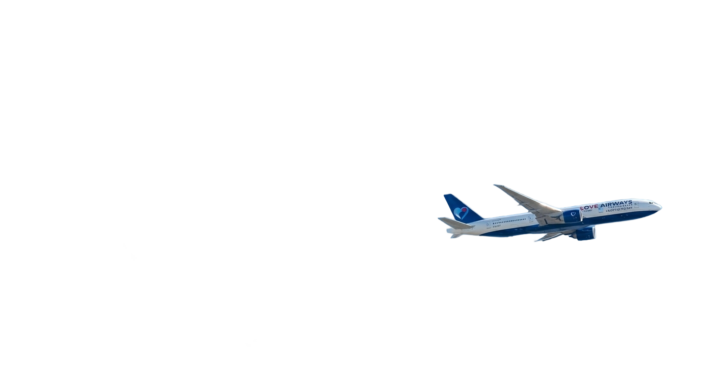 airplane heart png PNG transparent background
