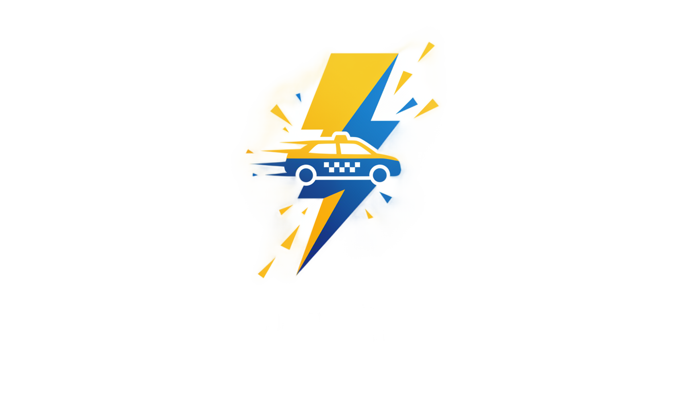 bolt taxi logo png PNG transparent background