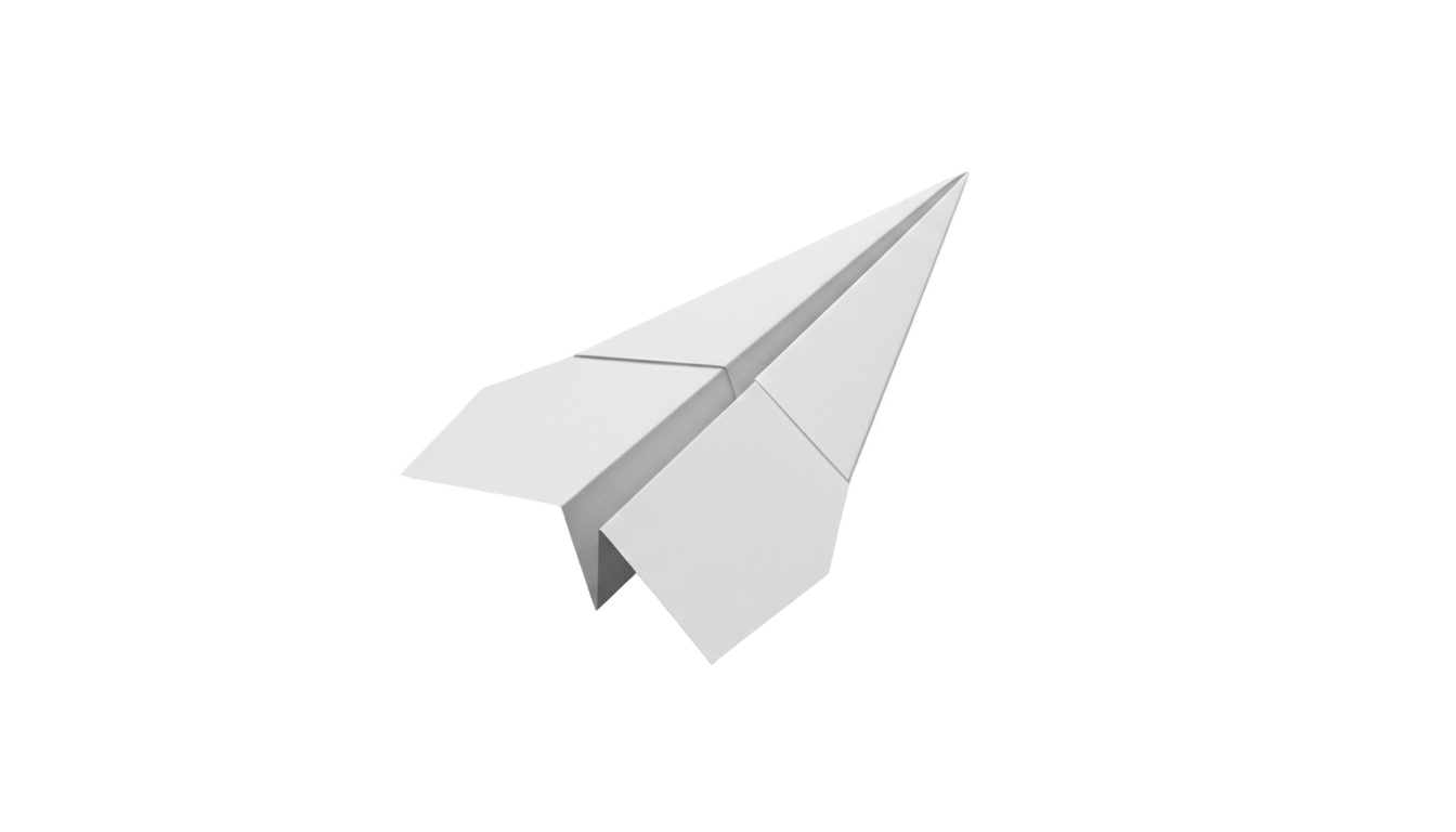 paper airplane png PNG transparent background