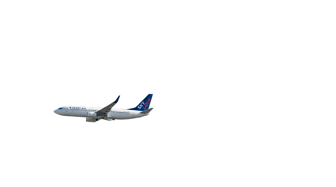 airplane heart png PNG transparent background