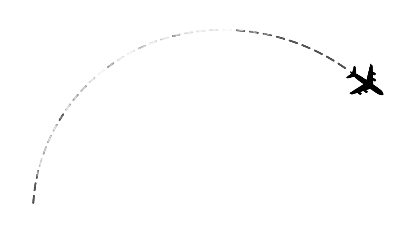 airplane path png PNG transparent background