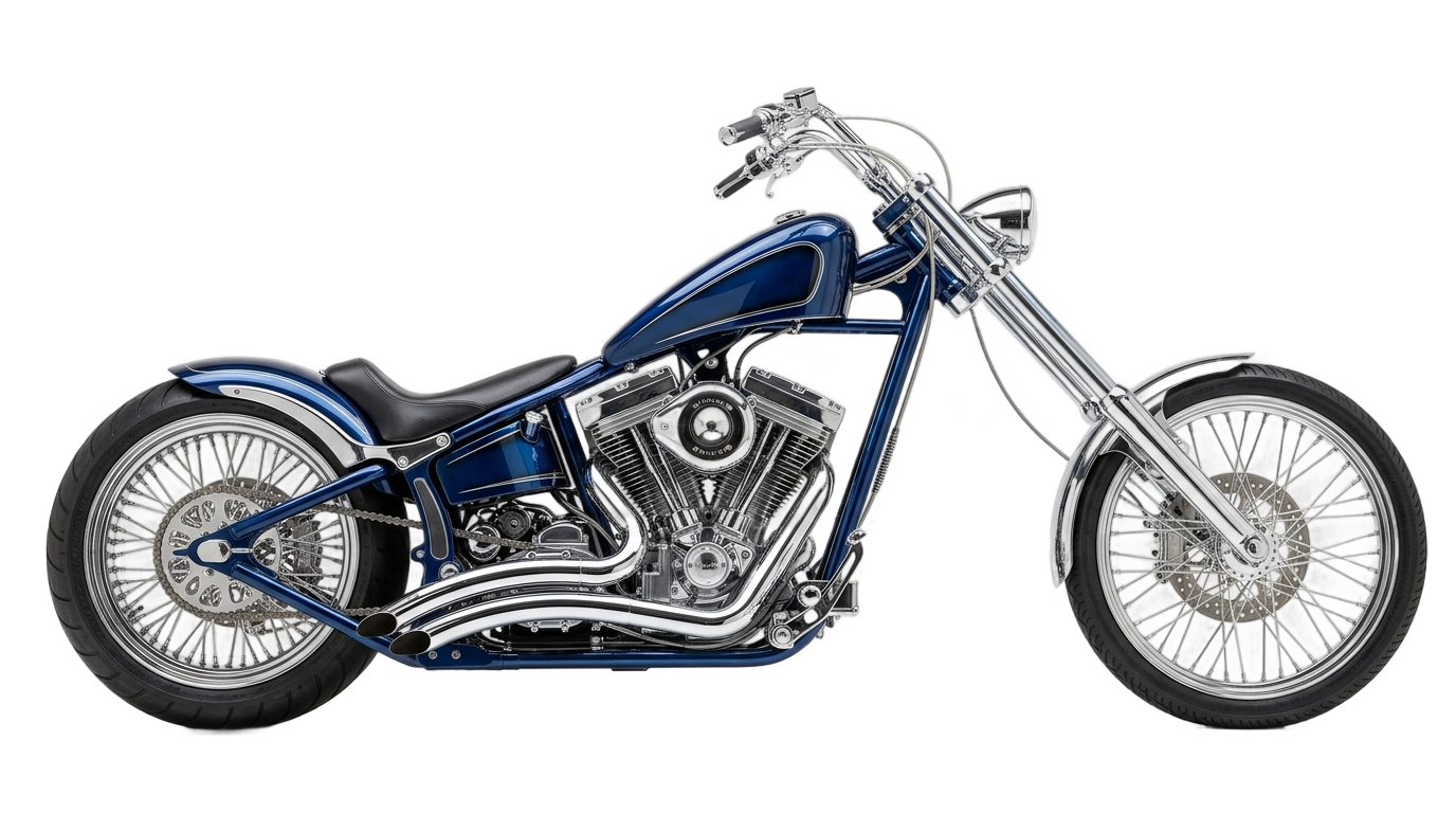 chopper motorcycle png PNG transparent background