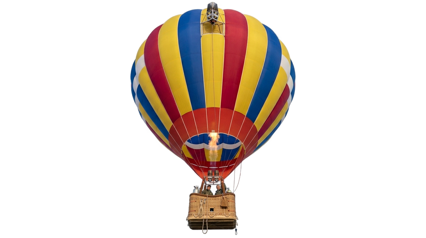 hot air balloon illustration png PNG transparent background