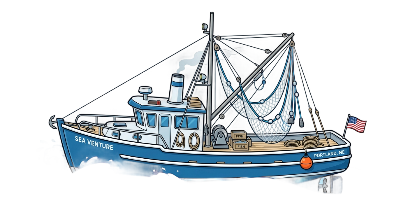 fishing boat icon png PNG transparent background